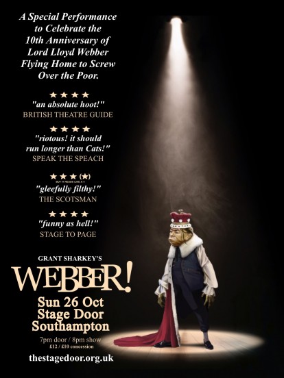 Webber - A Musical by Grant Sharkey
